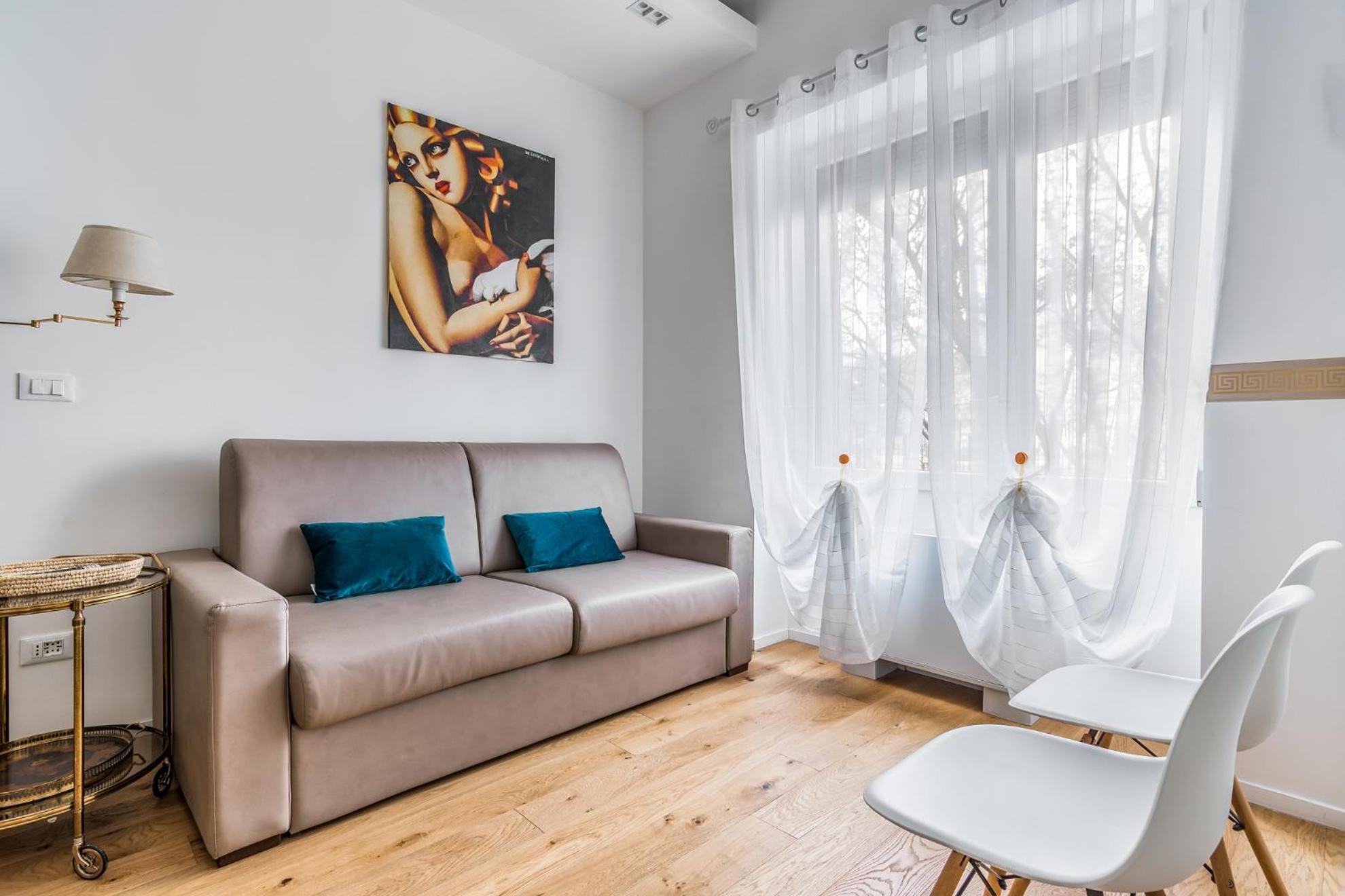 Milano Vetra-Parco Delle Basiliche 2 Pax- Wifi- Banfi Leilighet Eksteriør bilde